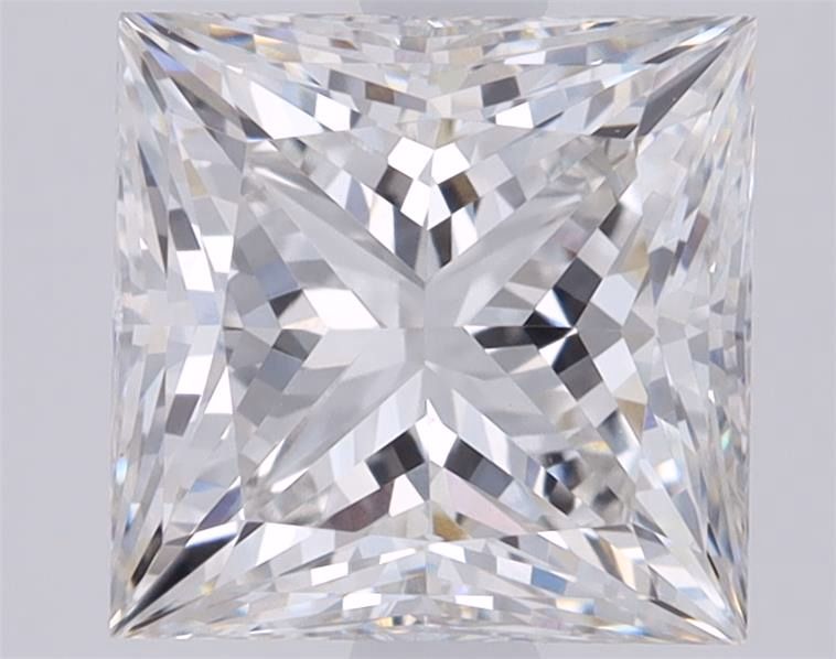 5.53 ct. princess Lab Grown Diamond front image