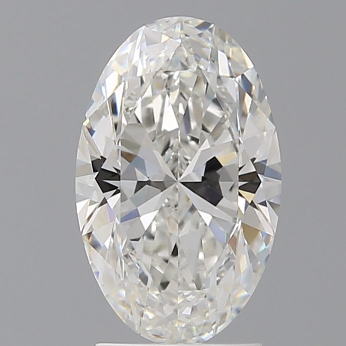 2.57 ct. oval Lab Grown Diamond front image