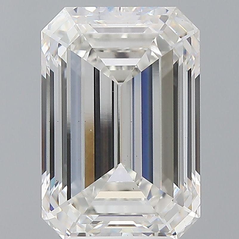 5.04 ct. emerald Lab Grown Diamond front image