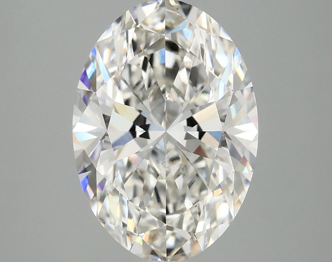 4.10 ct. oval Lab Grown Diamond front image