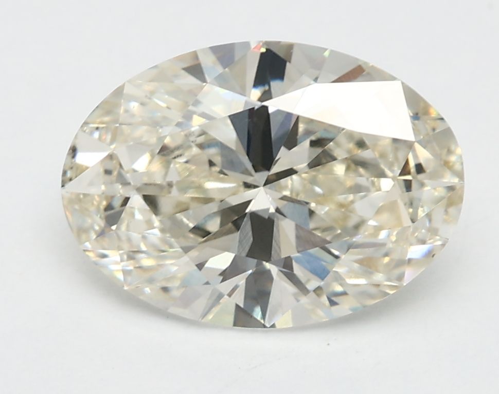 2.01 ct. oval Lab Grown Diamond front image