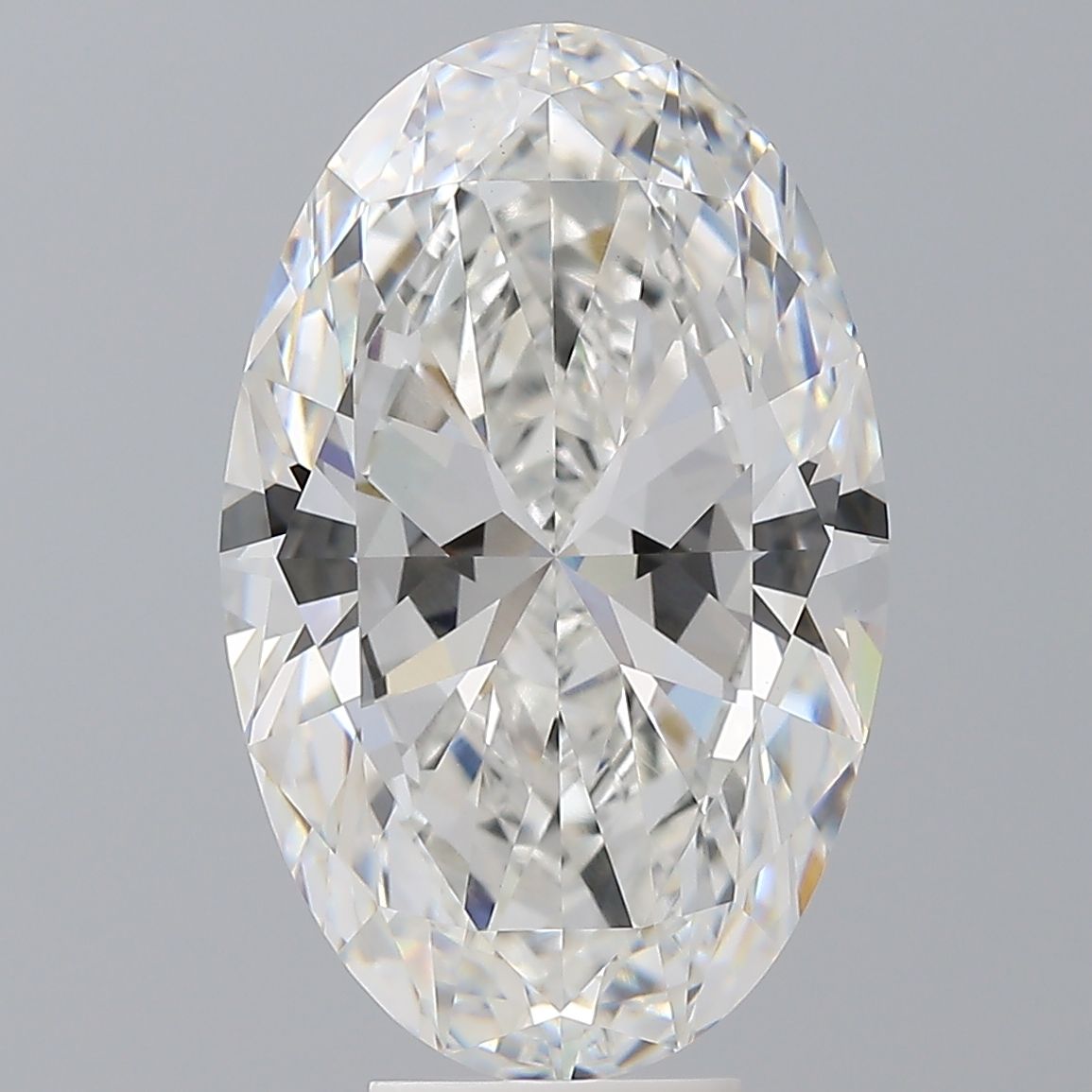7.57 ct. oval Lab Grown Diamond front image