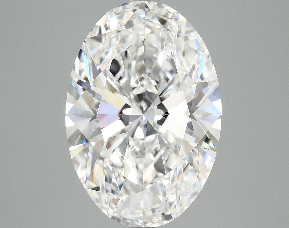 5.09 ct. oval Lab Grown Diamond front image