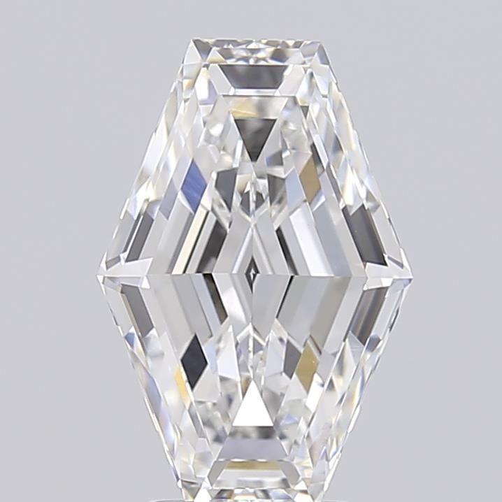 3.04 ct lab-grown Lozenge Diamond