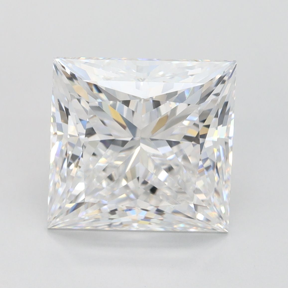 3.85 ct. princess Lab Grown Diamond front image