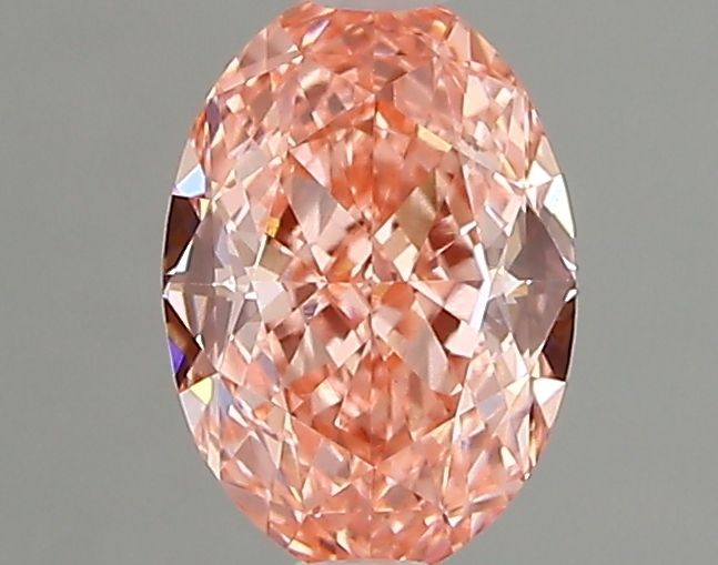 1.05 CT Fancy Vivid Pink OVAL