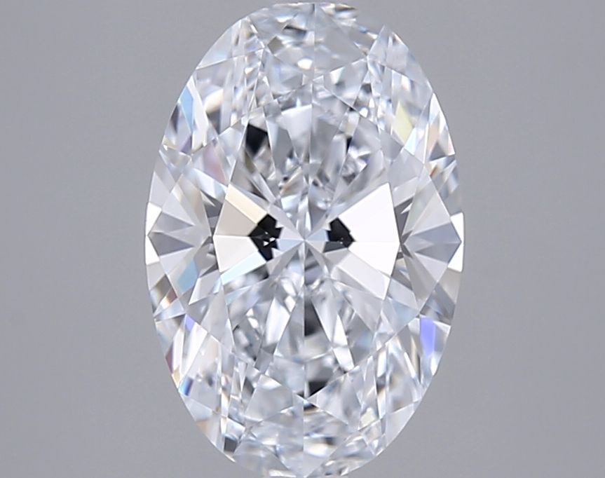 2.08 ct. oval Lab Grown Diamond front image