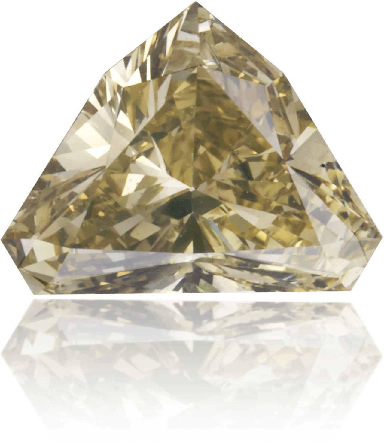 Diament 0.82 ct Fancy Deep Brown Greenish Yellow/SI1