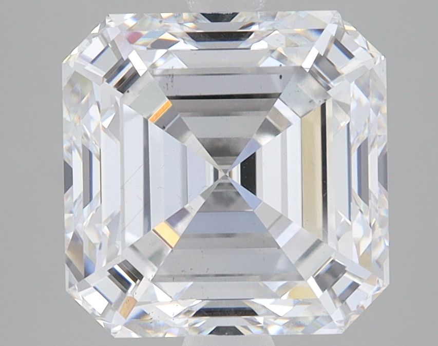 4.05 ct lab-grown Square emerald Diamond