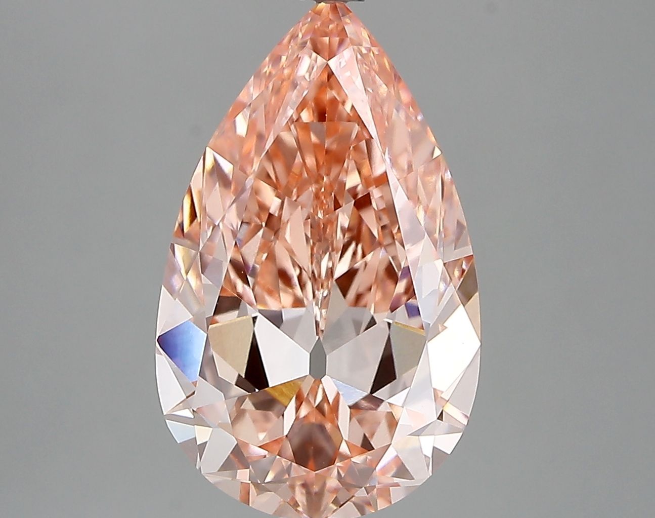 4.44 ct. pear Lab Grown Diamond front image