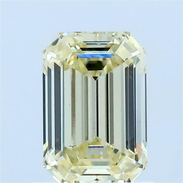 1.0 CT Fancy Light Yellow EMERALD