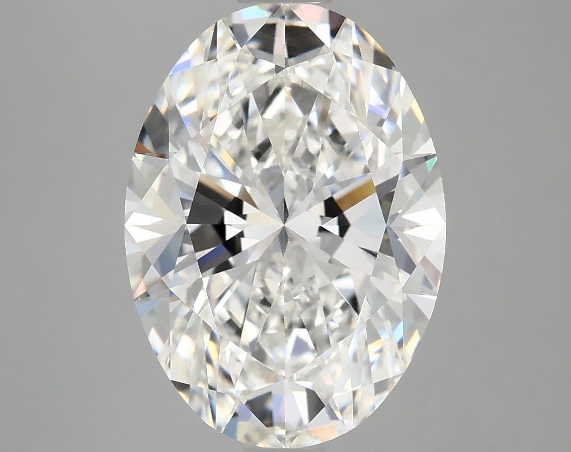 5.05 ct. oval Lab Grown Diamond front image