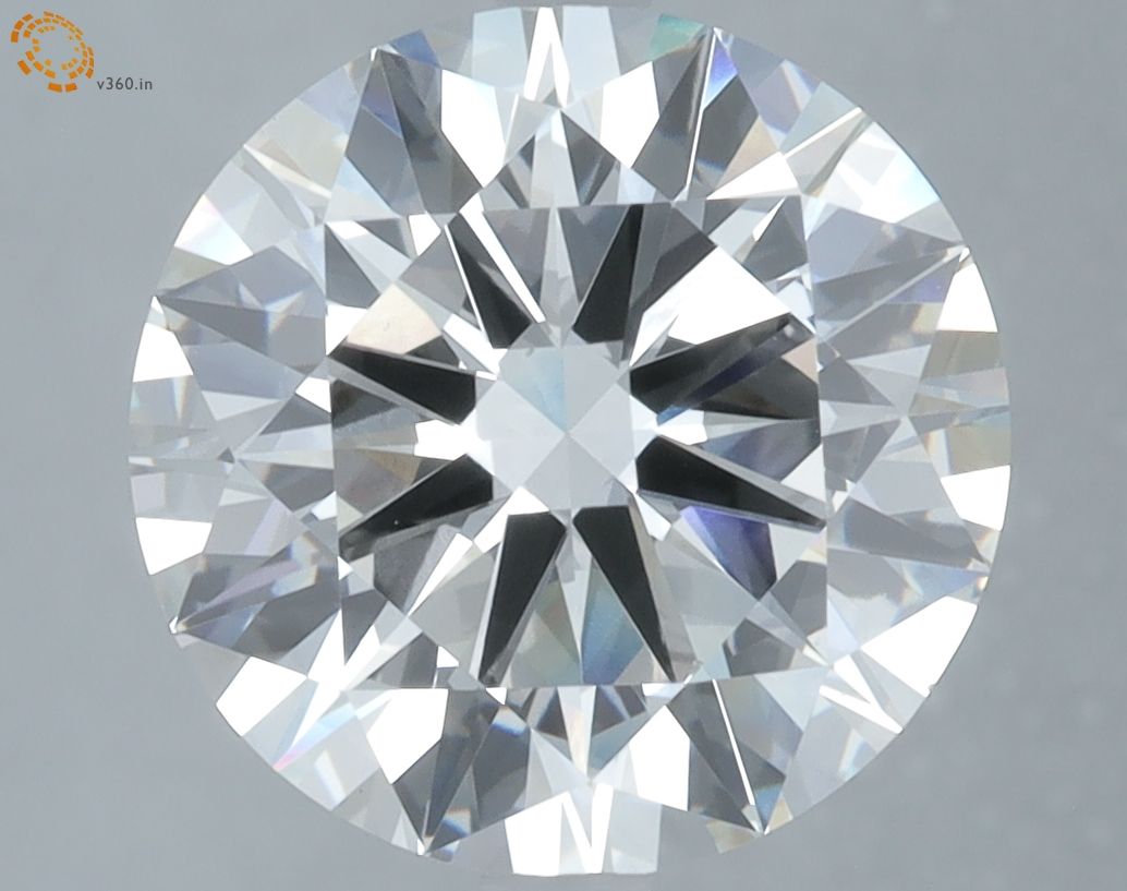 5.01 ct. round Lab Grown Diamond front image