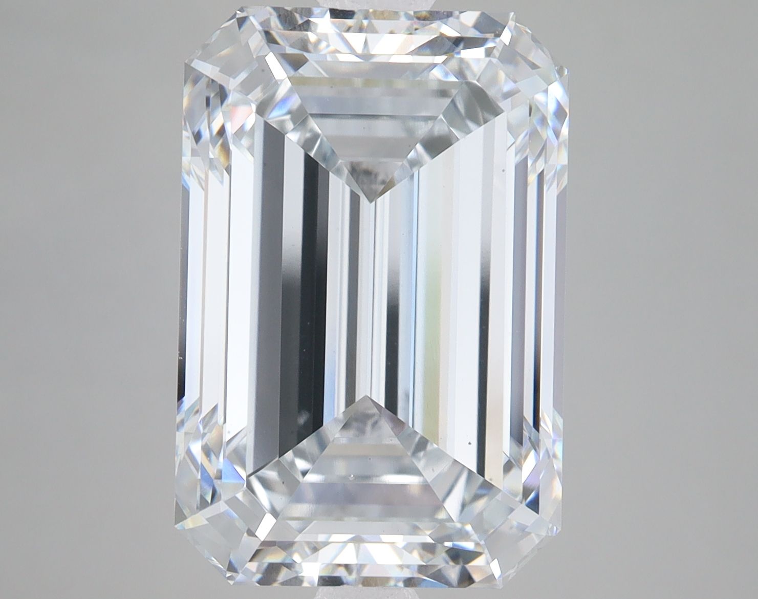 11.01 ct. emerald Lab Grown Diamond front image