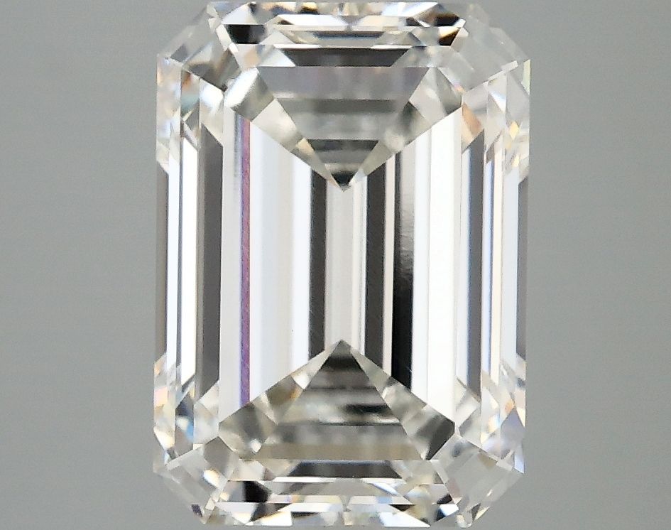 4.10 ct. emerald Lab Grown Diamond front image