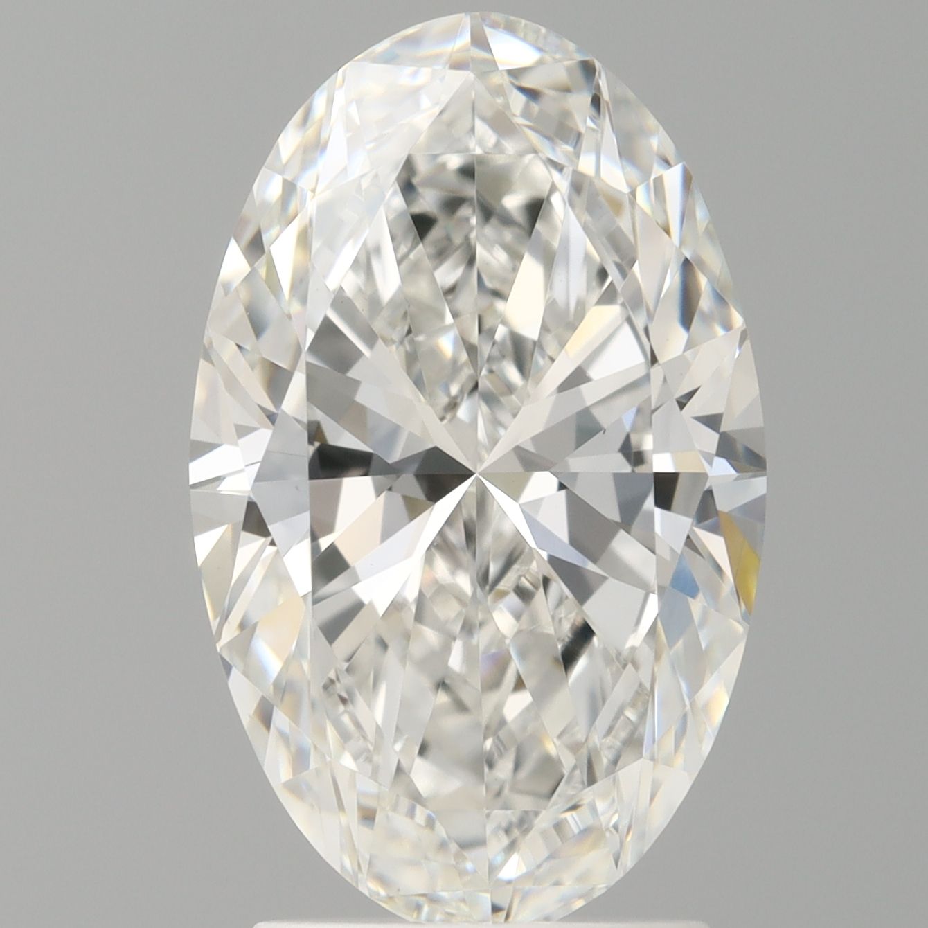2.59 ct. oval Lab Grown Diamond front image