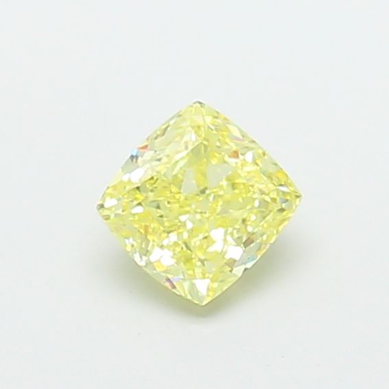 1.02 CT Fancy Yellow CUSHION MODIFIED