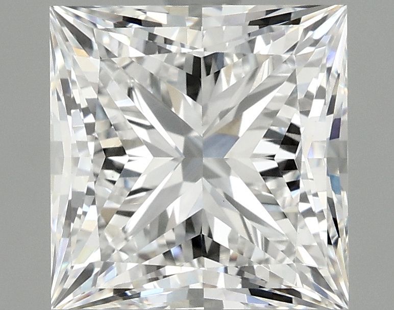 2.56 ct. princess Lab Grown Diamond front image