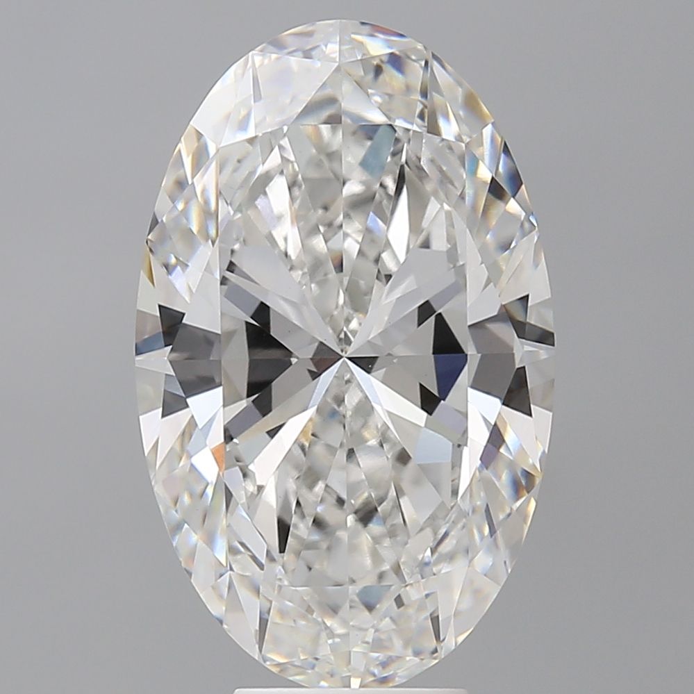 7.59 ct. oval Lab Grown Diamond front image