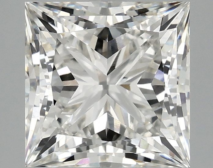 3.09 ct. princess Lab Grown Diamond front image