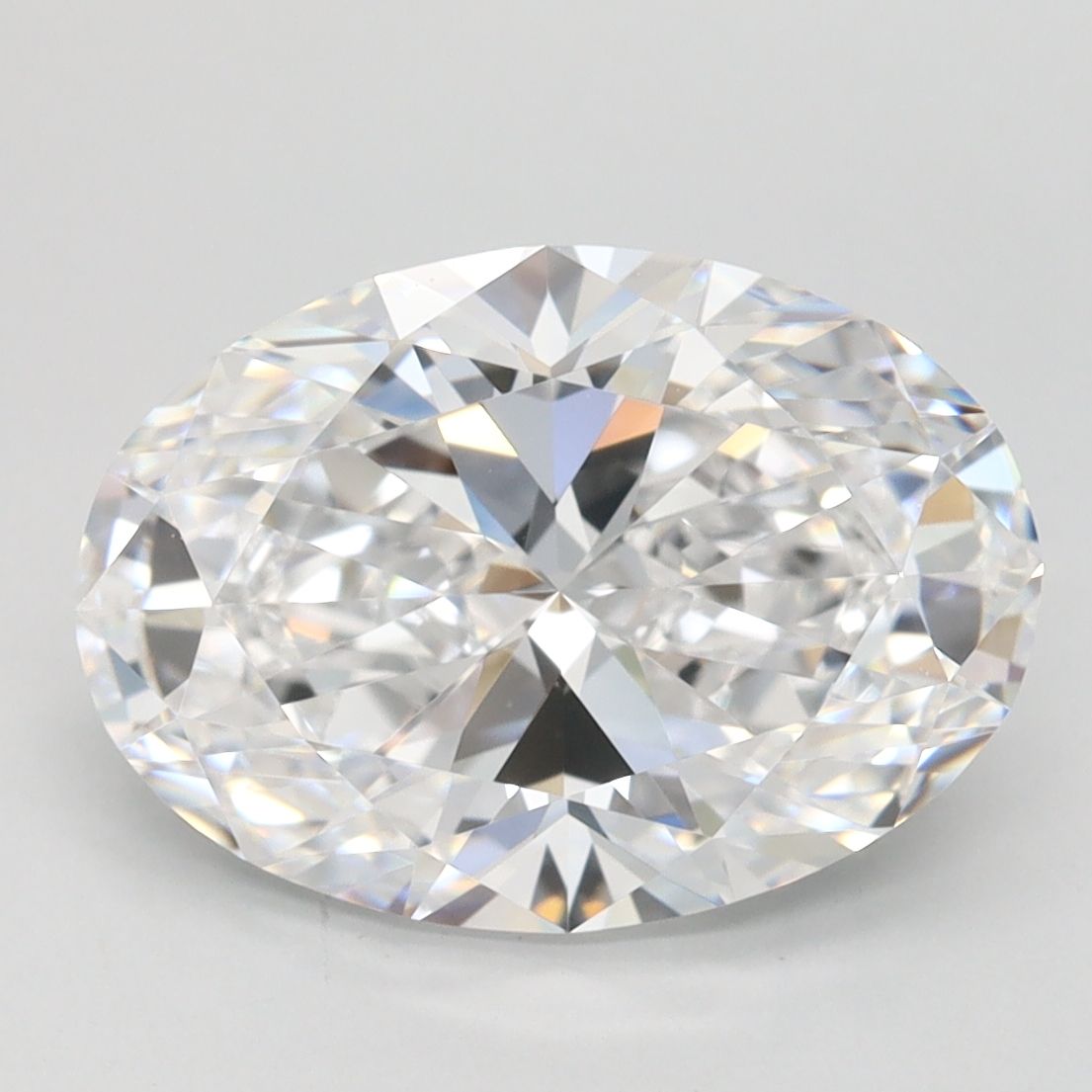 3.07 ct. oval Lab Grown Diamond front image