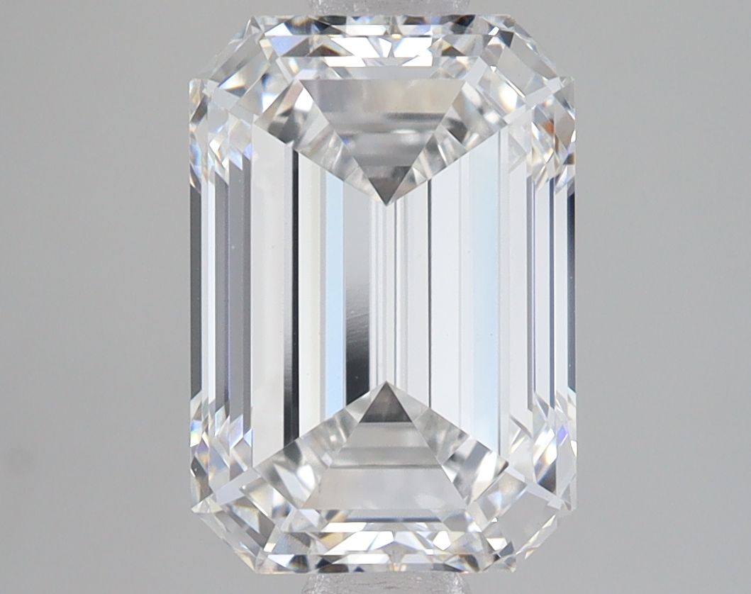 Diamant Émeraude 3.55 ct - Couleur E - Pureté VS1
