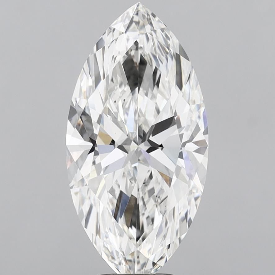 6.05 ct. marquise Lab Grown Diamond front image