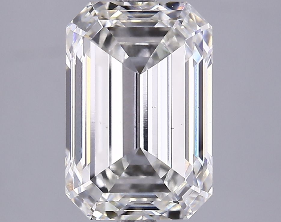 3.70 ct. emerald Lab Grown Diamond front image