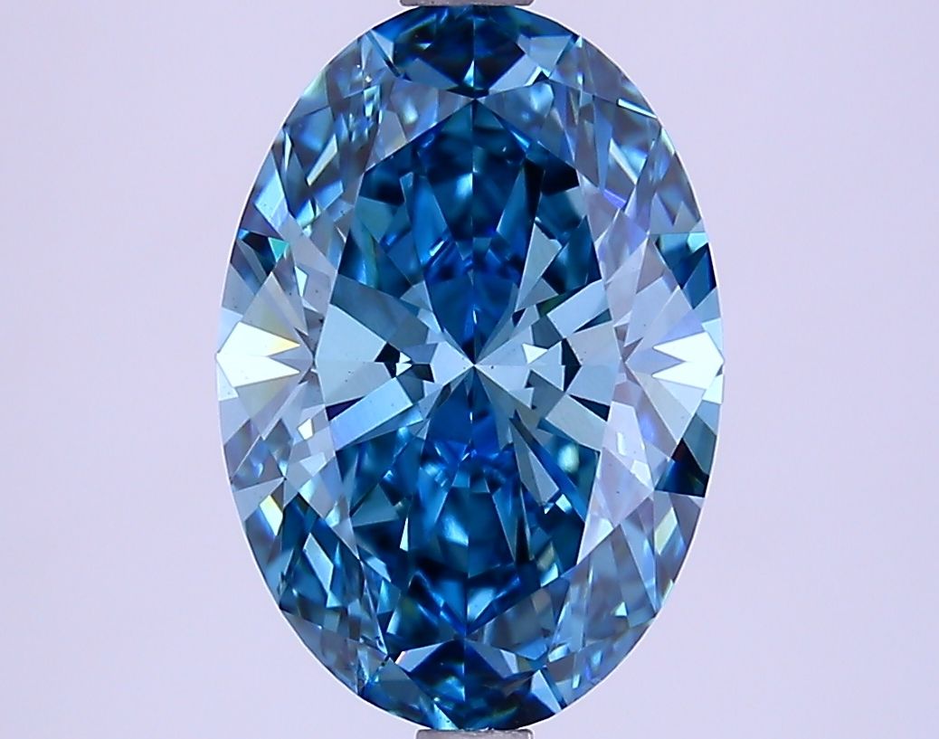 2.93 ct. oval Lab Grown Diamond front image