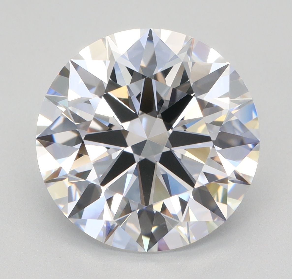 Diamant Rond 4.08 ct - Couleur D - Pureté VVS1