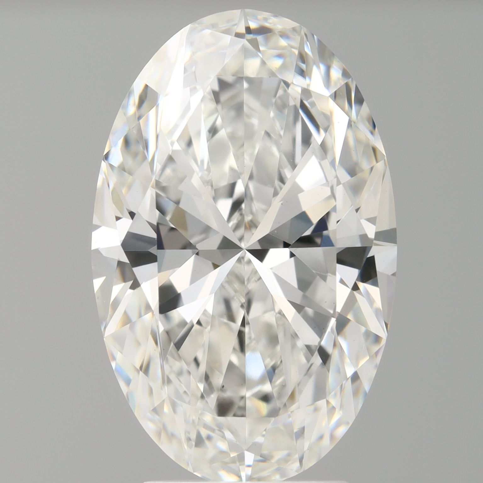4.02 ct. oval Lab Grown Diamond front image