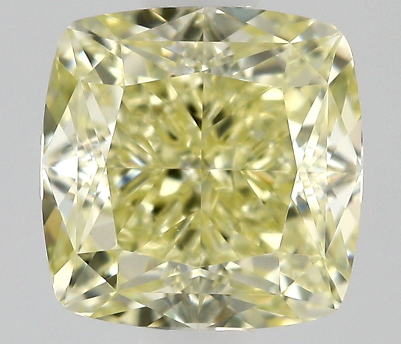 Diament 0.82 ct Fancy Light Yellow/VS1