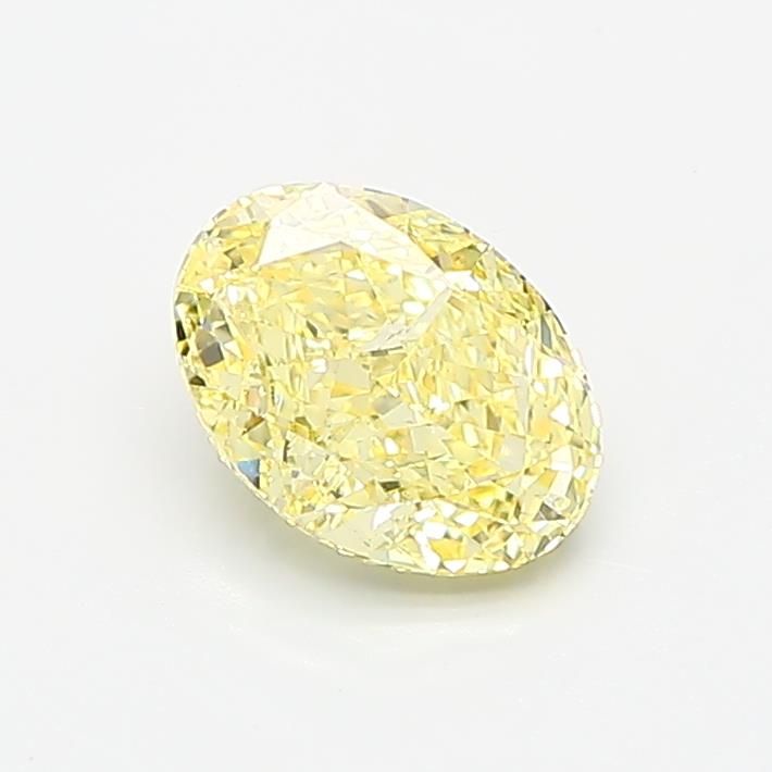 1.01 CT Fancy Intense Yellow OVAL