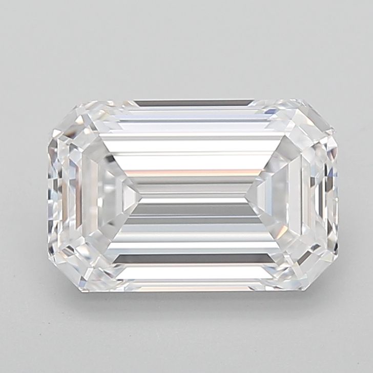 3.71 ct. emerald Lab Grown Diamond front image