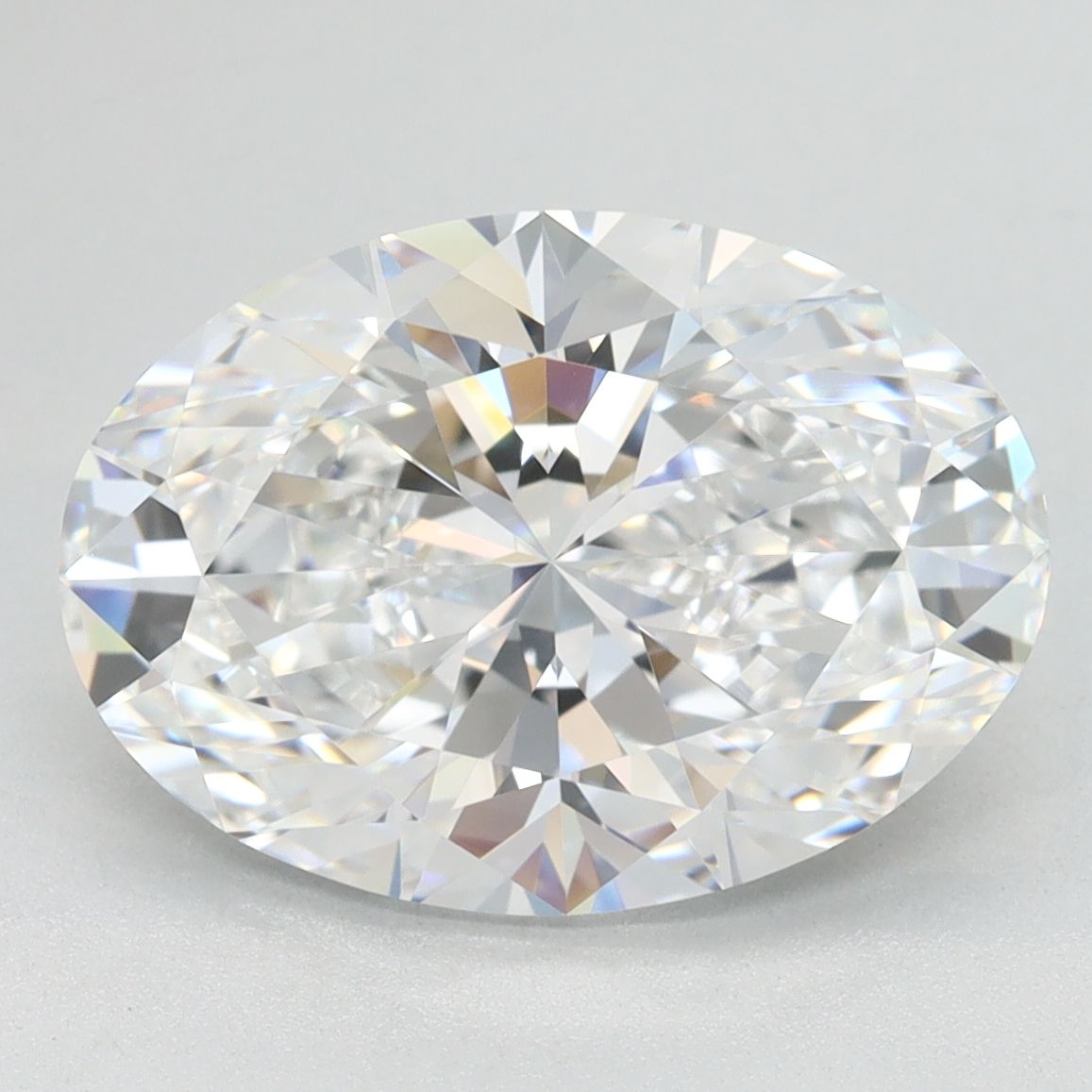 4.11 ct. oval Lab Grown Diamond front image