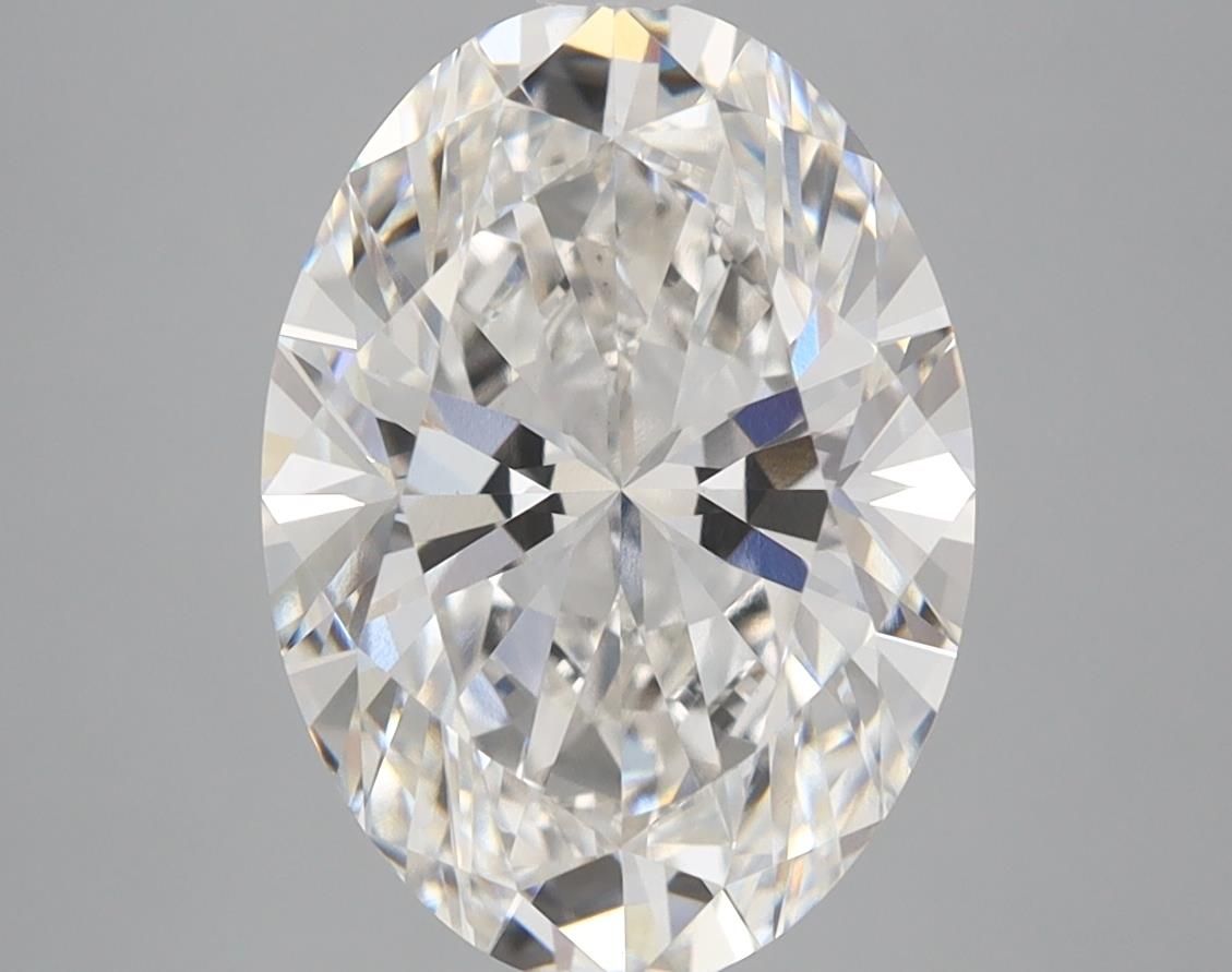 4.28 ct. oval Lab Grown Diamond front image