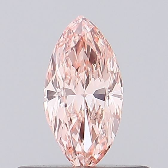 0.31 CT Fancy Intense Pinkish Orange MARQUISE