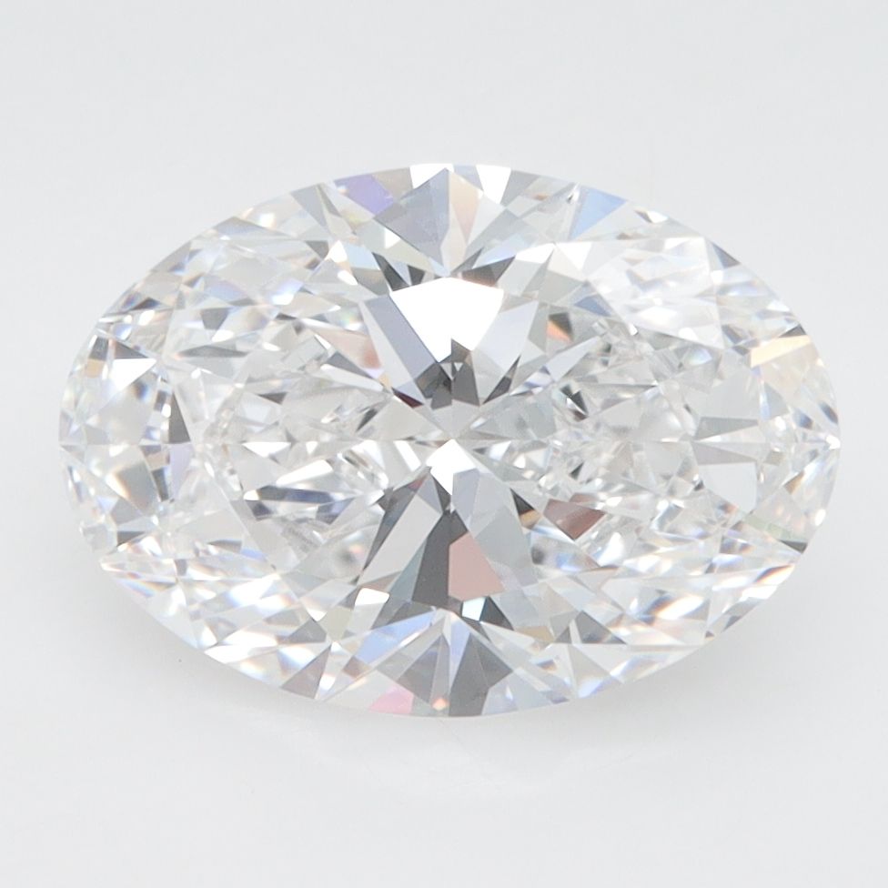 3.06 ct. oval Lab Grown Diamond front image