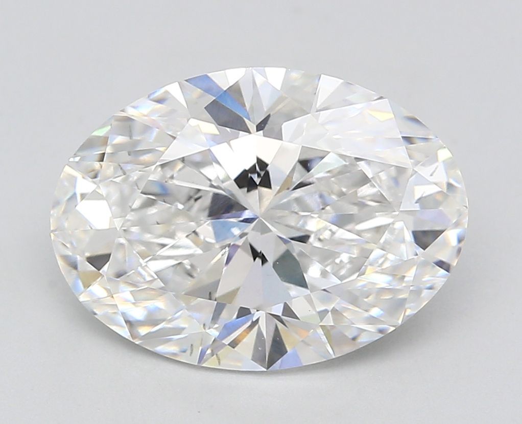 4.20 ct. oval Lab Grown Diamond front image