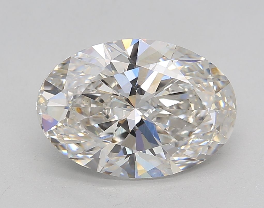 3.20 ct. oval Lab Grown Diamond front image