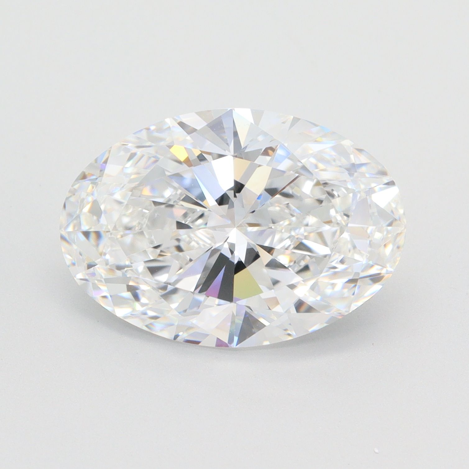 5.51 ct. oval Lab Grown Diamond front image