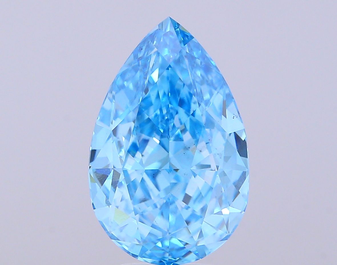 5.03 ct. pear Lab Grown Diamond front image