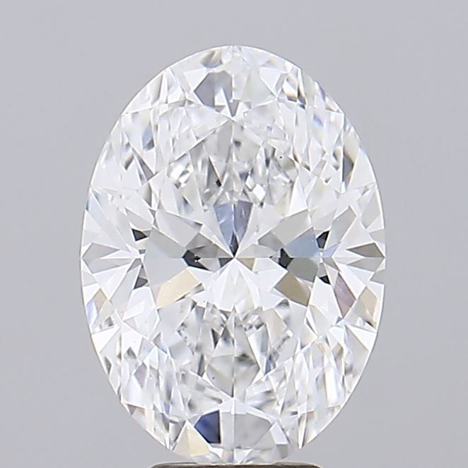 3.83 ct. oval Lab Grown Diamond front image