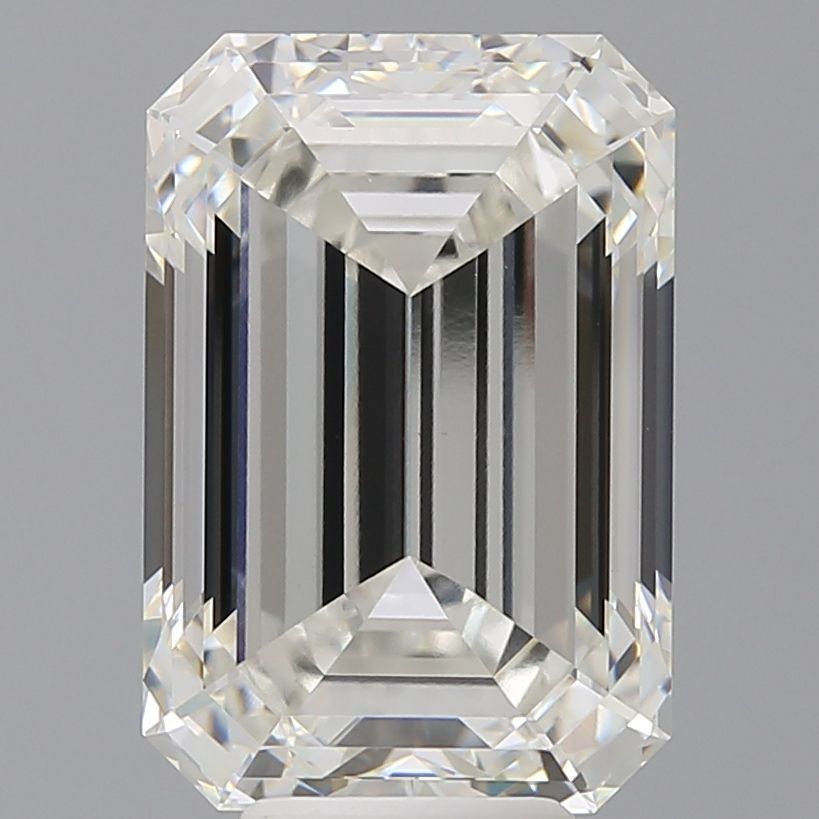 8.09 ct. emerald Lab Grown Diamond front image