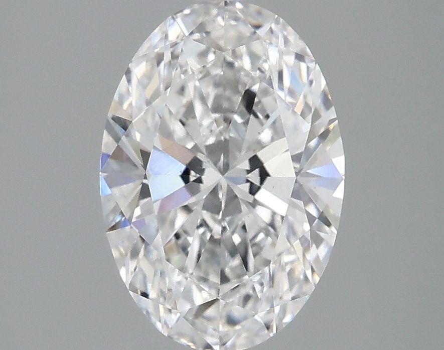 2.10 ct. oval Lab Grown Diamond front image