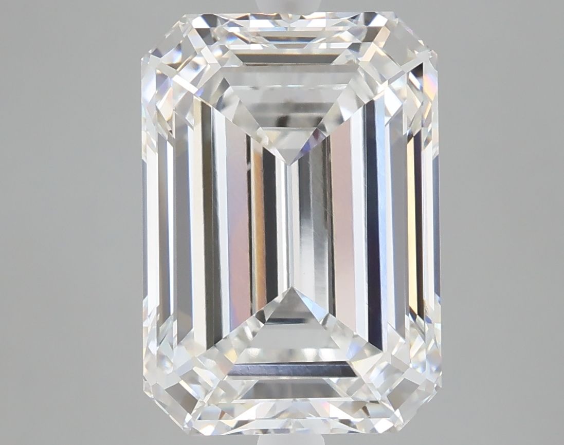 6.27 ct. emerald Lab Grown Diamond front image