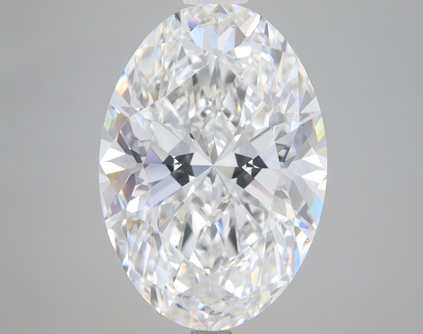 7.10 ct. oval Lab Grown Diamond front image