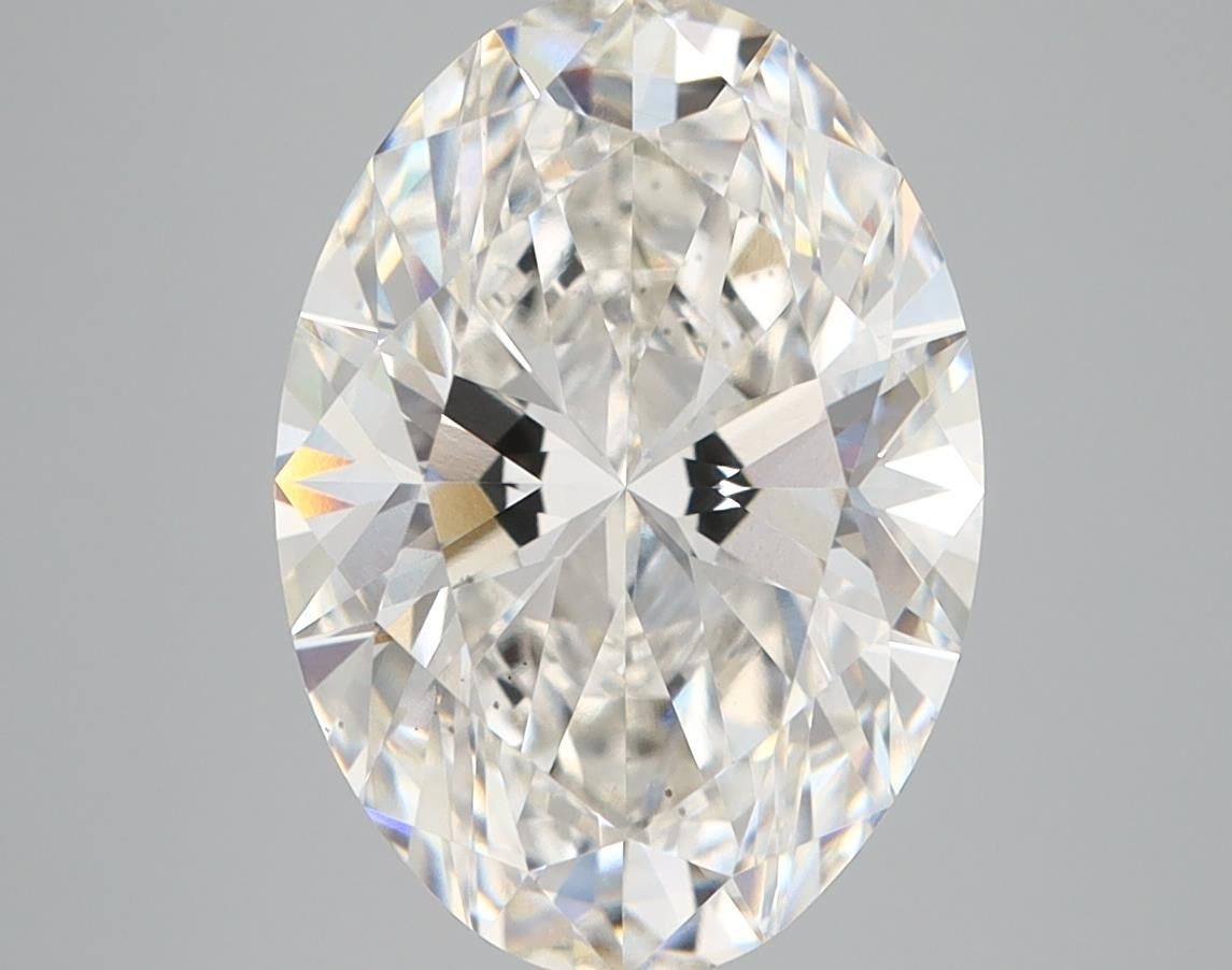 4.07 ct. oval Lab Grown Diamond front image