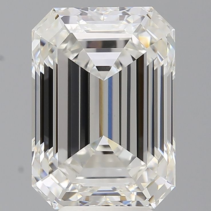 6.55 ct. emerald Lab Grown Diamond front image