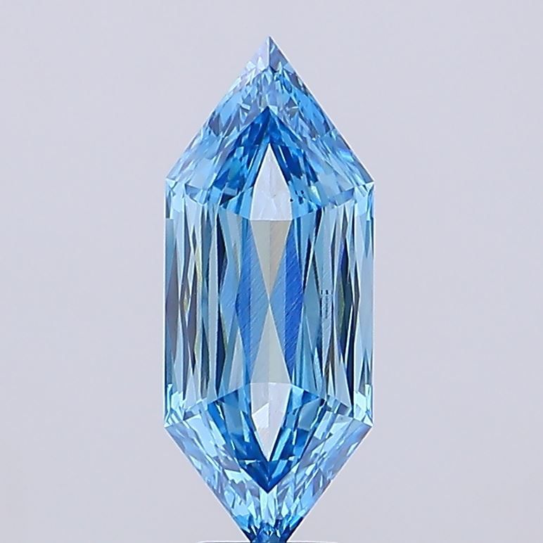 5.03 ct lab-grown Hexagonal Diamond